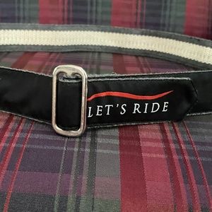 Let's Ride Fabric Reversible Equestrian Belt (32)